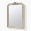 Francine Solid Wood Freestanding Overmantle Arch Mirror - Modern Regency Design-1178809859