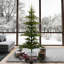 7.5' H Lighted Artificial Pine Christmas Tree