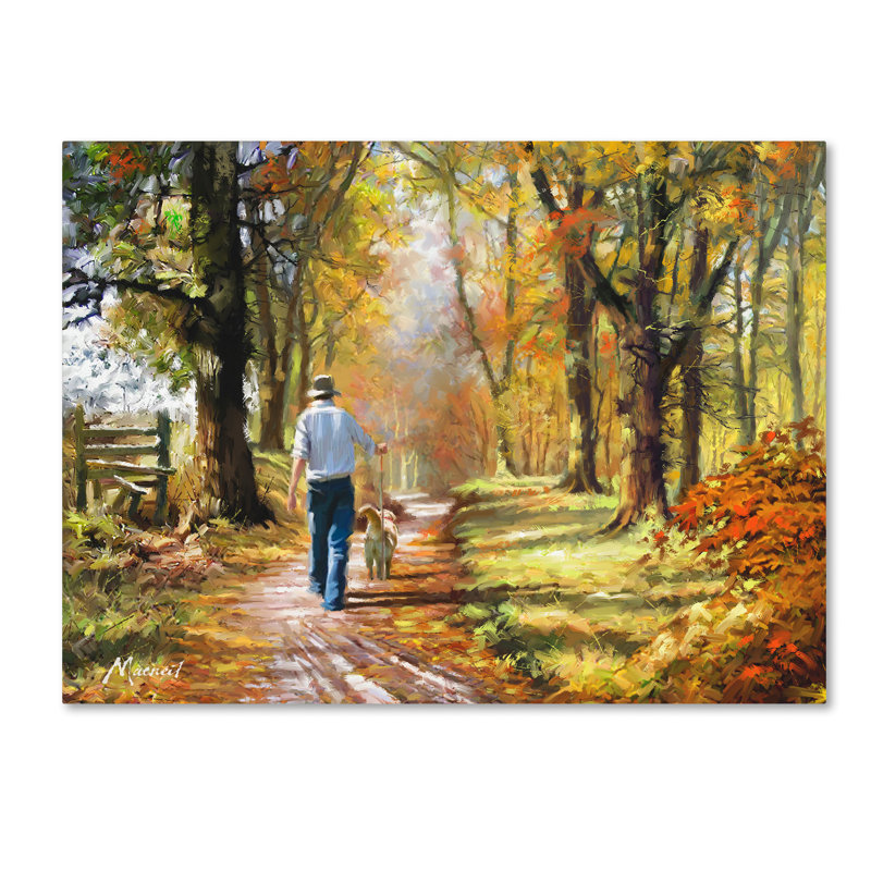 Armand «Rambler», reproduction sur toile, H 35 po x l 47 po x P 2 po