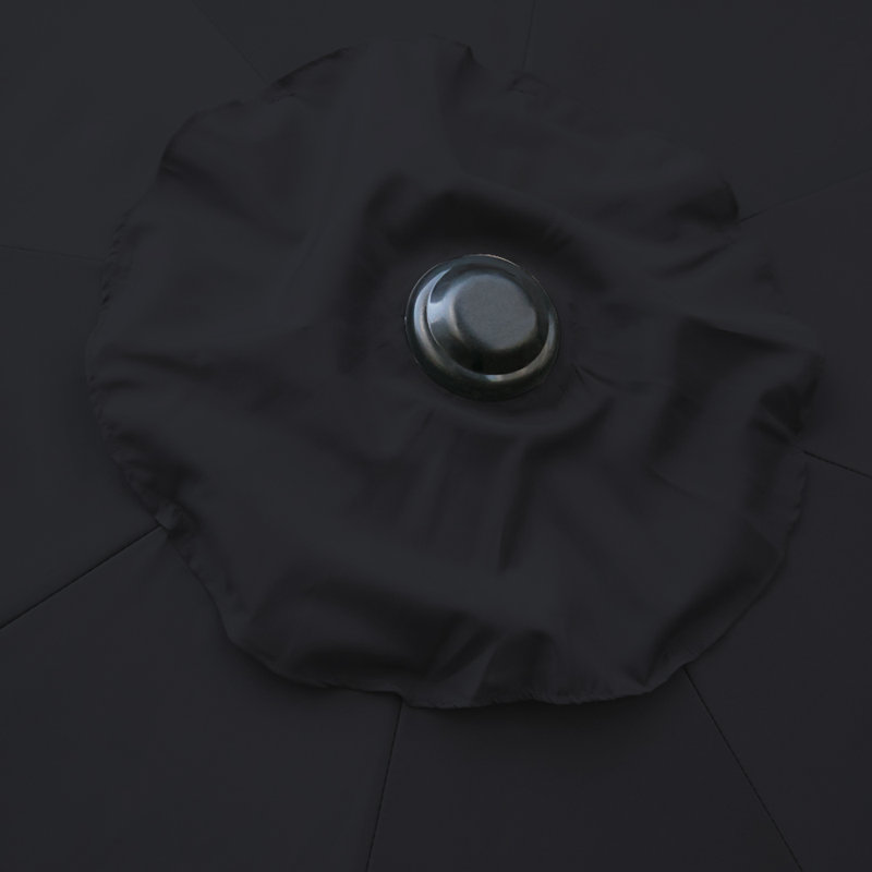 300cm Market Parasol, Black