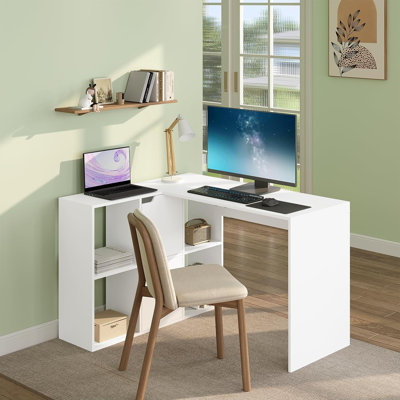 Osgar L-Shaped Writing Desk