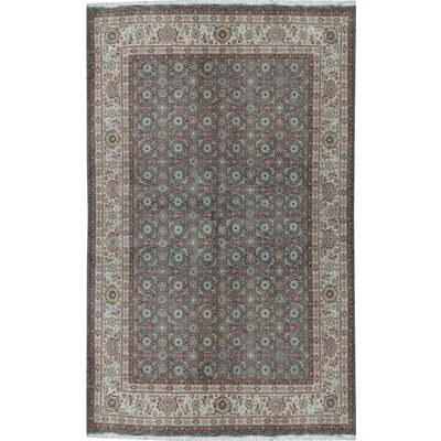 Hand-Knotted High-Quality Brown Area Rug