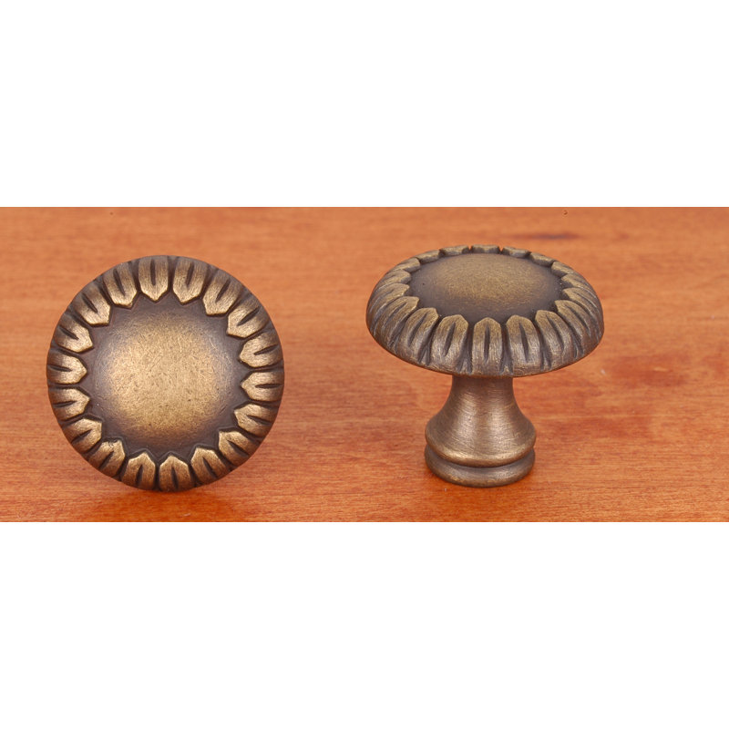 Poignée champignon avec pétales End CK Series, Antique English, Grand