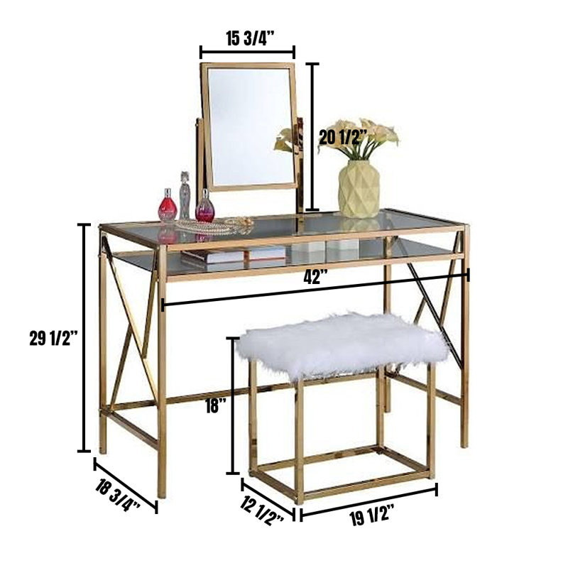 Meuble-lavabo avec miroir Sechrist