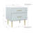 Baugh Glam Two Drawer Nightstand-703587669