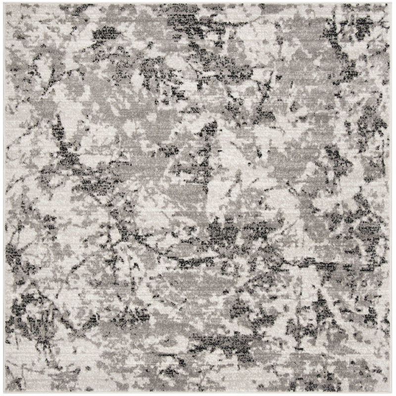 Strasser Performance Abstract Rug, Square 8'