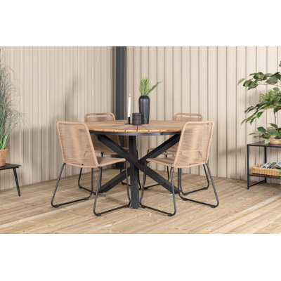 Ebecca 4 - Person Dining Set