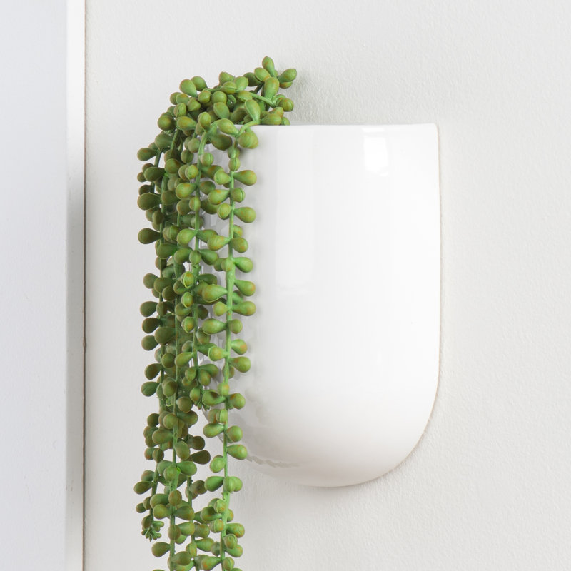 Handmade Ceramic / Porcelain Wall Vase