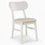 Ensemble de 2 chaises de salle à manger modernes avec support ergonomique