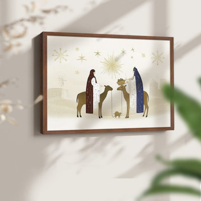 Art de Noël - CCxxxx - reproduction encadrée