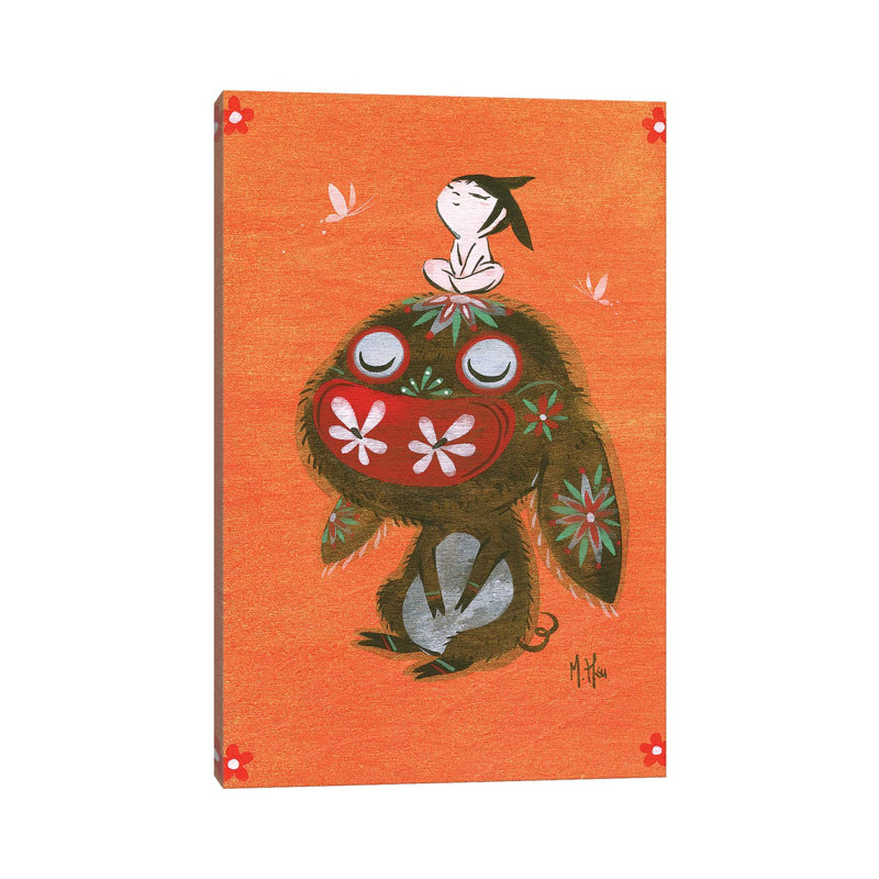 Piggy Hope by Martin Hsu - Wrapped Canvas Print, 66.04 cm H x 45.72 cm W x 3.175 cm D