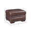 Toulouse 26'' Genuine Leather Square Standard Ottoman