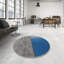 Tapis gris/bleu à motifs Netherby-766169247
