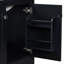 Meuble-lavabo de 30 po avec lavabo simple, meuble-lavabo encastré, armoire de rangement avec 2 portes et un tiroir, fermeture en douceur, rangement multifonctionnel, structure en bois massif-2079388160
