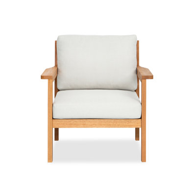 Lanie Eucalyptus Patio Chair with Cushion