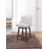Orbay Swivel Upholstered Counter Stool with Metal Frame