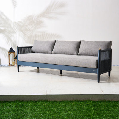Nord Aluminum Patio Sofa With Cushions