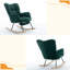 Chaise berçante en tissu Teddy-402982924