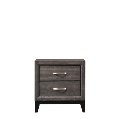 Table de chevet 2 tiroirs Contemporary
