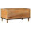  Coffee Table Solid Mango Wood Wooden Living Room Accent Low Rectangular