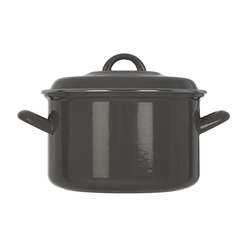 Danielburnham 3.7 l Aluminium Round Casserole, Grey