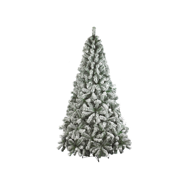 Christmas Tree Parigi, Artificial Tree Extra Thick Whitewashed W/ Snow Effect, Real PVC Effect Tree, 8.86ft H