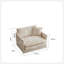Fauteuil d'appoint avec repose-pieds Raille-118444870