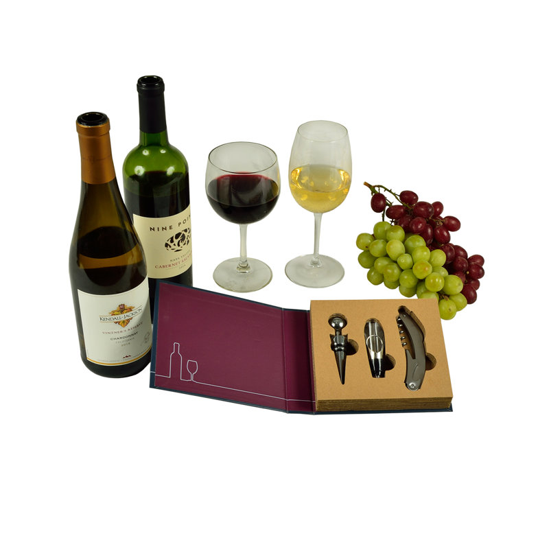 Fleur De Lis Living - 3PC Wine Gift Set