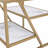Trilbi Glass Top End Table-460364796