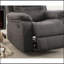 Fauteuil inclinable contemporain berçant inclinable 1 pièce