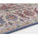 Anthea Tufted Plum Red/Jeans Blue Rug
