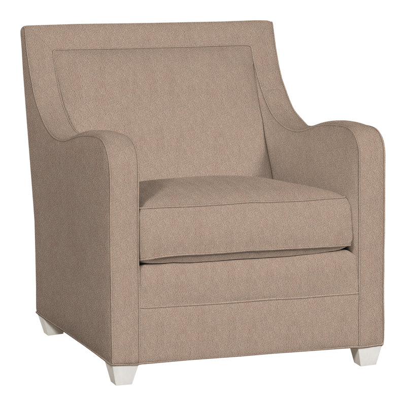Haden Upholstered Armchair, Casa Blanca, Navada Mushroom