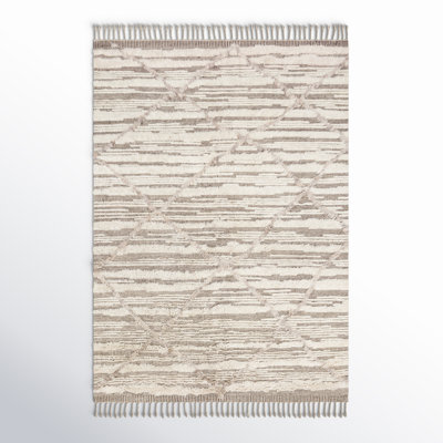 Benjamin Handmade Ivory/Taupe Rug