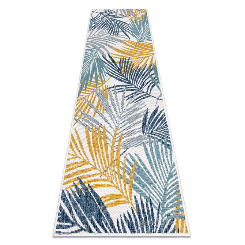 Dushore Floral Indoor / Outdoor Area Rug, Runner 70 x 300cm