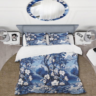 Ensemble de housse de couette noir et blanc