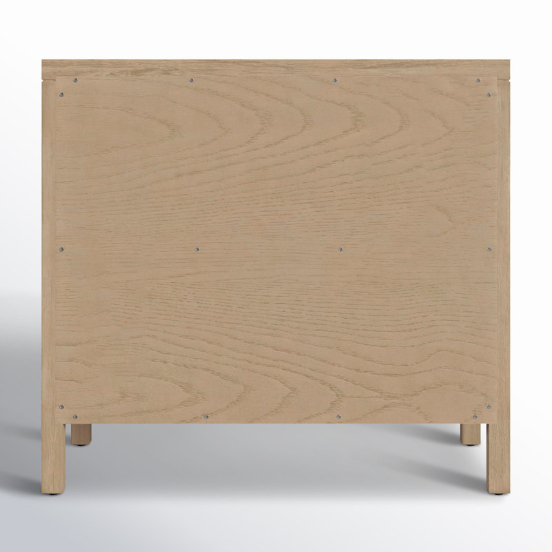 Nora 3-Drawer Chest, Light Oak
