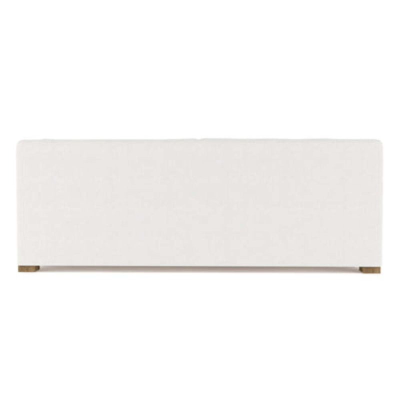 Crosby Slope Arm Sofa, 32.5" H x 96" W x 38" D, Weathered, Vintage Leather Blanc