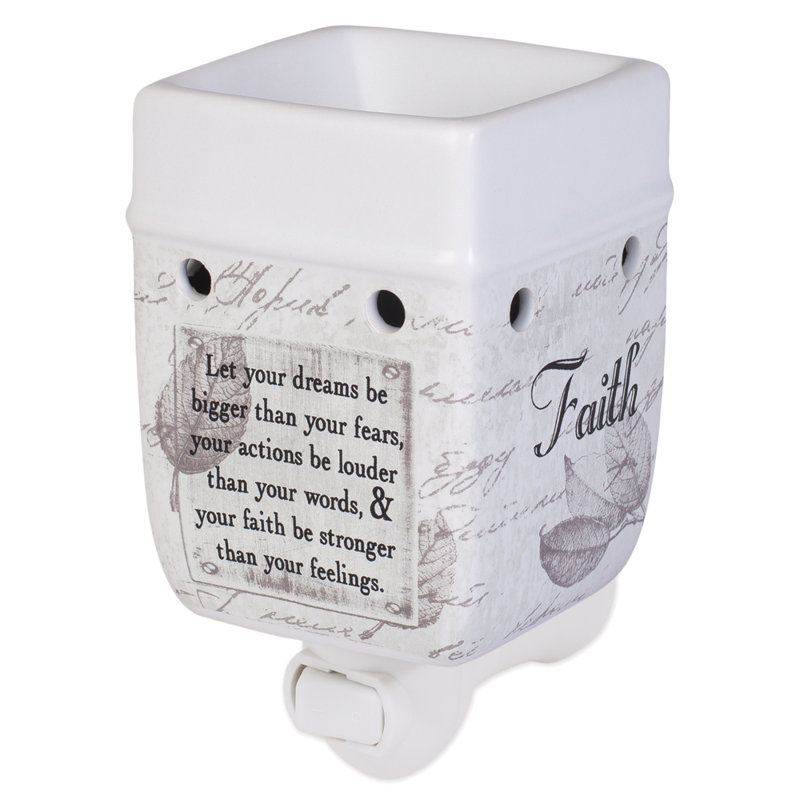 5'' H Ceramic Tabletop Wax Warmer