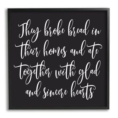 «Spiritual Script Calligraphy Bible Verse Proverb» par Lettred and Lined - cadre flottant, art textuel sur bois