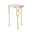 Chiseled Loop Table-Gold Leaf-1471695554