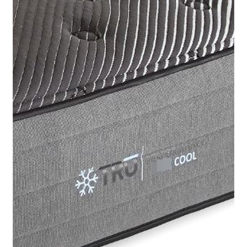 Matelas Pure Ice de 35,5 cm (14 po) pour un sommeil réparateur et frais. 2,5 cm (1 po) avec cuivre, gel, argent et graphite. Réduction des bruits de mouvement. Ressorts ensachés sur tout le pourtour. Ajustable. Fabriqué aux États-Unis. Format King - Plus frais et durable.