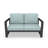 Oltjana Outdoor Patio Loveseat With Sunbrella® Cushions-124071166