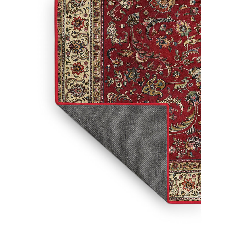 Tapis oriental rouge Reanna, Rectangle 6 pi x 9 pi