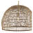 Willis Claria 1 - Light Rattan Dome Pendant