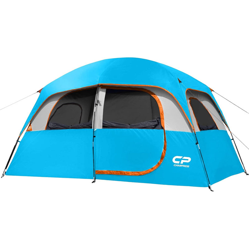 Tente pour 6 personnes, Bleu ciel