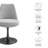 Lippa Upholstered Swivel Dining Chair-105239763-105239767