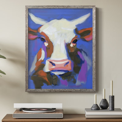 ANIMALS Series CECXLV III, reproduction d'art encadrée - bois massif