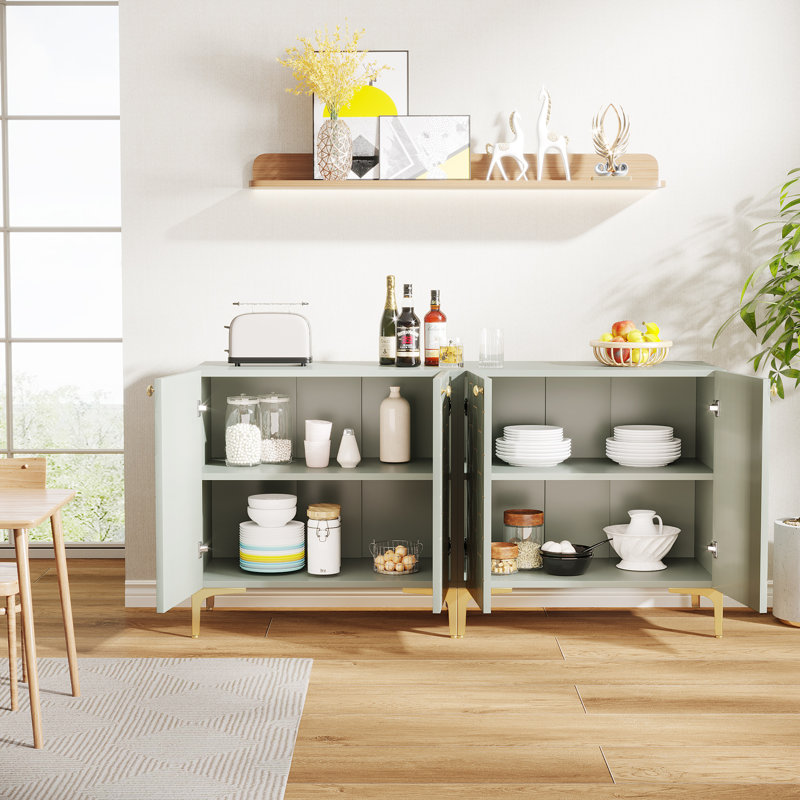 Buffet 32 po Chalon, Vert