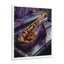  «Purple Gold Music Instument Saxophone I - Décoration murale musique-1896920933-1896920932