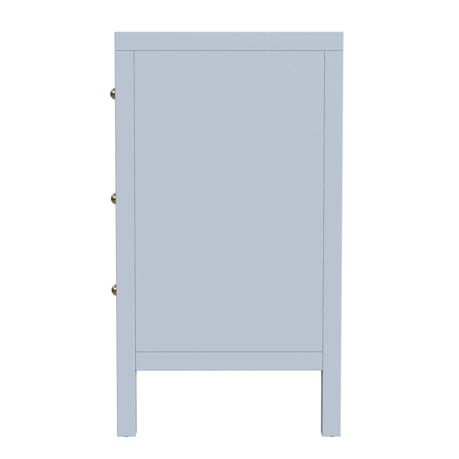 Celine 60" Acacia Double Dresser, Light Blue